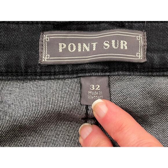 NWT J. Crew Point Sur Shoreditch Straight Leg Jean in Soft Charcoal Wash, 32 - Picture 7 of 12